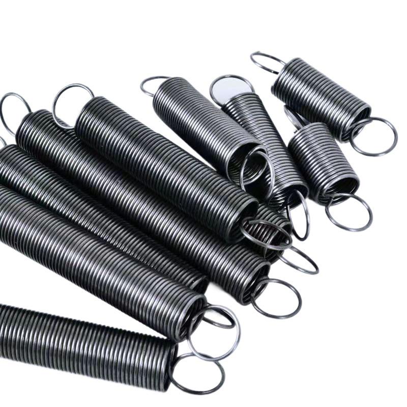 Vysoce elastické prodlužovací pružiny z manganové oceli s háčky pro návrat plynu