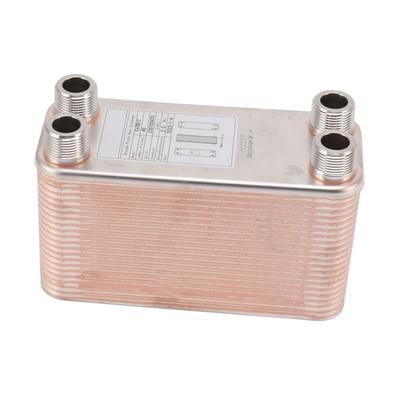 Plate Chiller Compact Heavy Duty Stainless Steel Brazed Plate Heat Exchanger for Beer Wort Water
