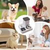Automatic Cat Feeder and Water 2 In 1 Non-Slip Pet Bowl Portable Automatic Feeders Pet Food and Water Dispenser for Cat Dog bowl