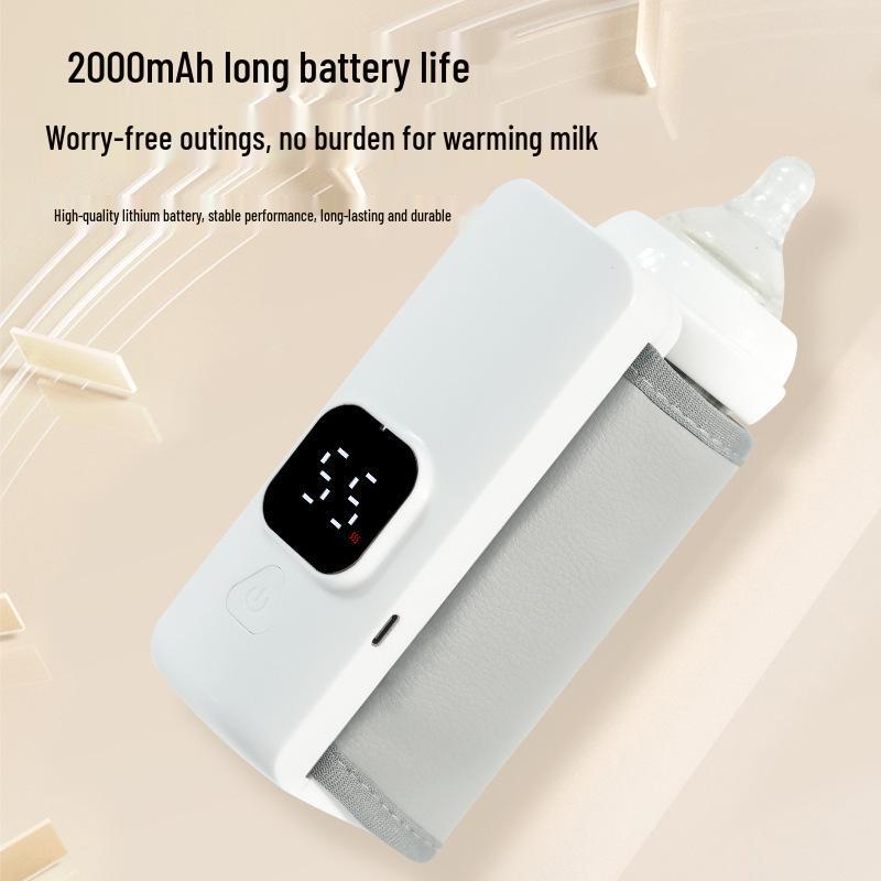 USB Waterless Portable Milk Warmer: Constant Temperature Heating Bag with Insulated Cover