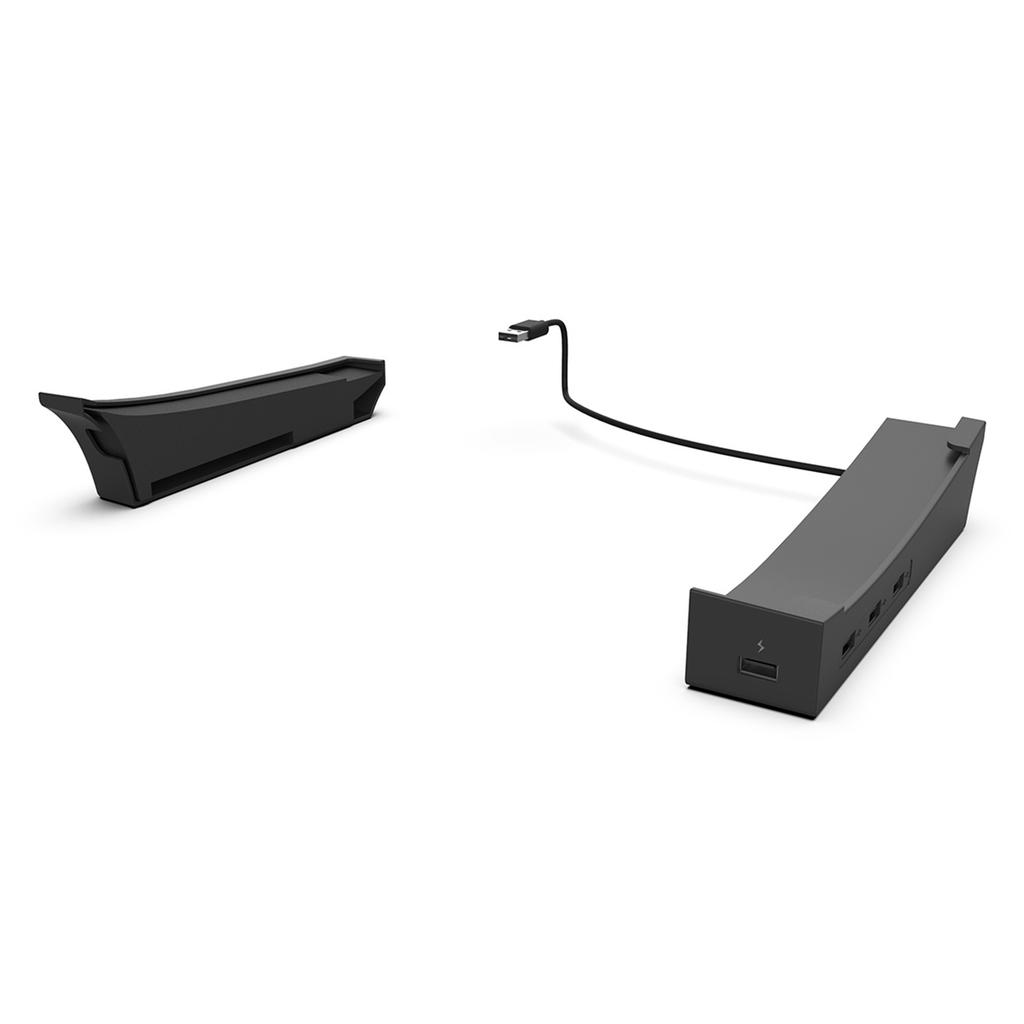 Poziomy wspornik do przechowywania hosta Wspornik z płaskim dnem z 4 portami USB