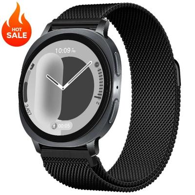 Metal Band for Samsung Galaxy Watch 8 Classic 46mm Watch 8 40mm 44mm Stainless Steel Loop Magnetic Strap for Galaxy Watch 8