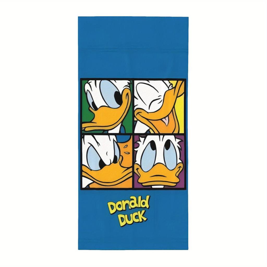 1pc Donald Duck Beach Towel Swimming Design Bath Towel for Summer Travel Swimming Camping Cruise Accessories