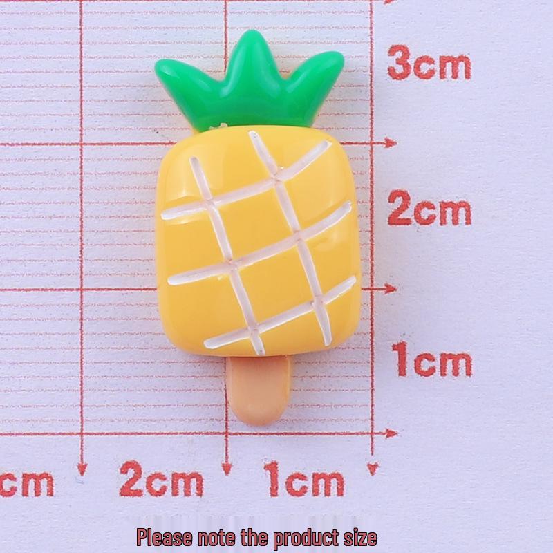 

Fruit Popsicle Resin Craft Kit: Hair Clip, Magnet & Toy Accessories