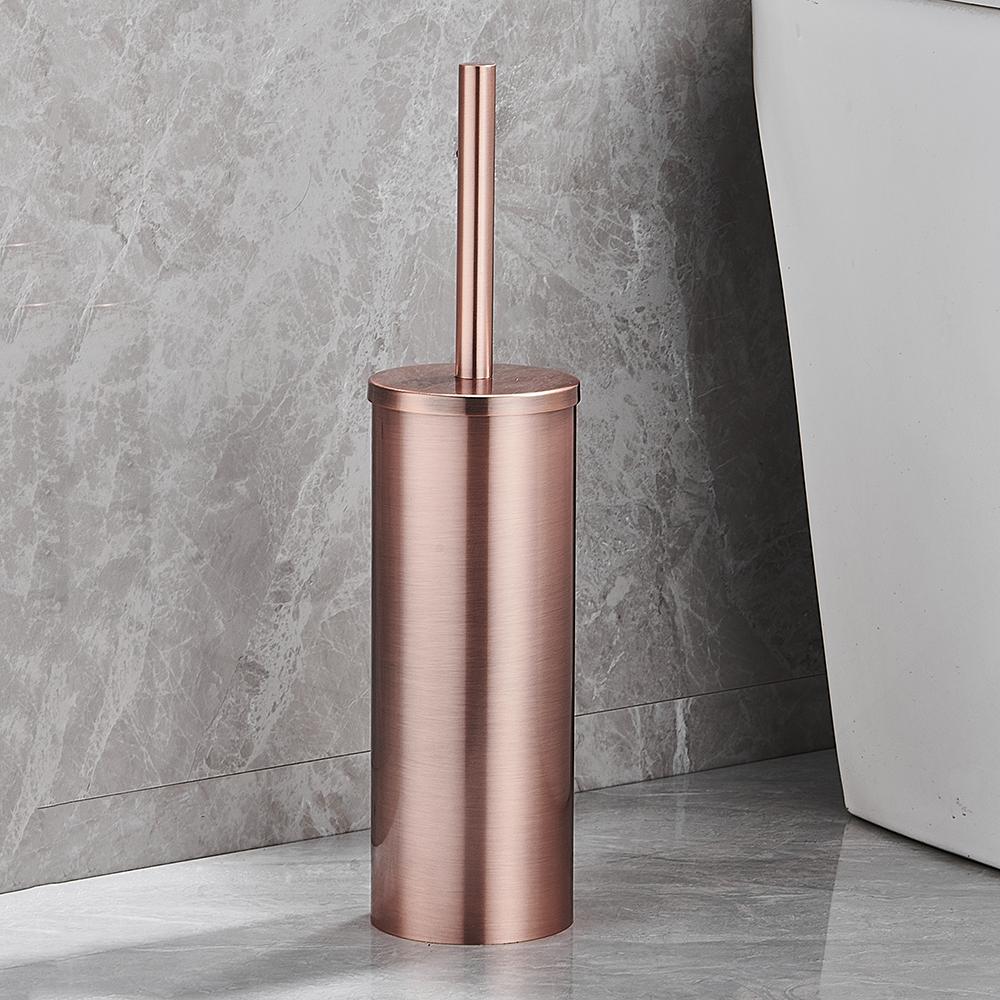 Stainless Steel Bathroom Toilet Brush Holder Accessories Black Toilet Brush Wall Mounted WC Cleaner Brush FR07