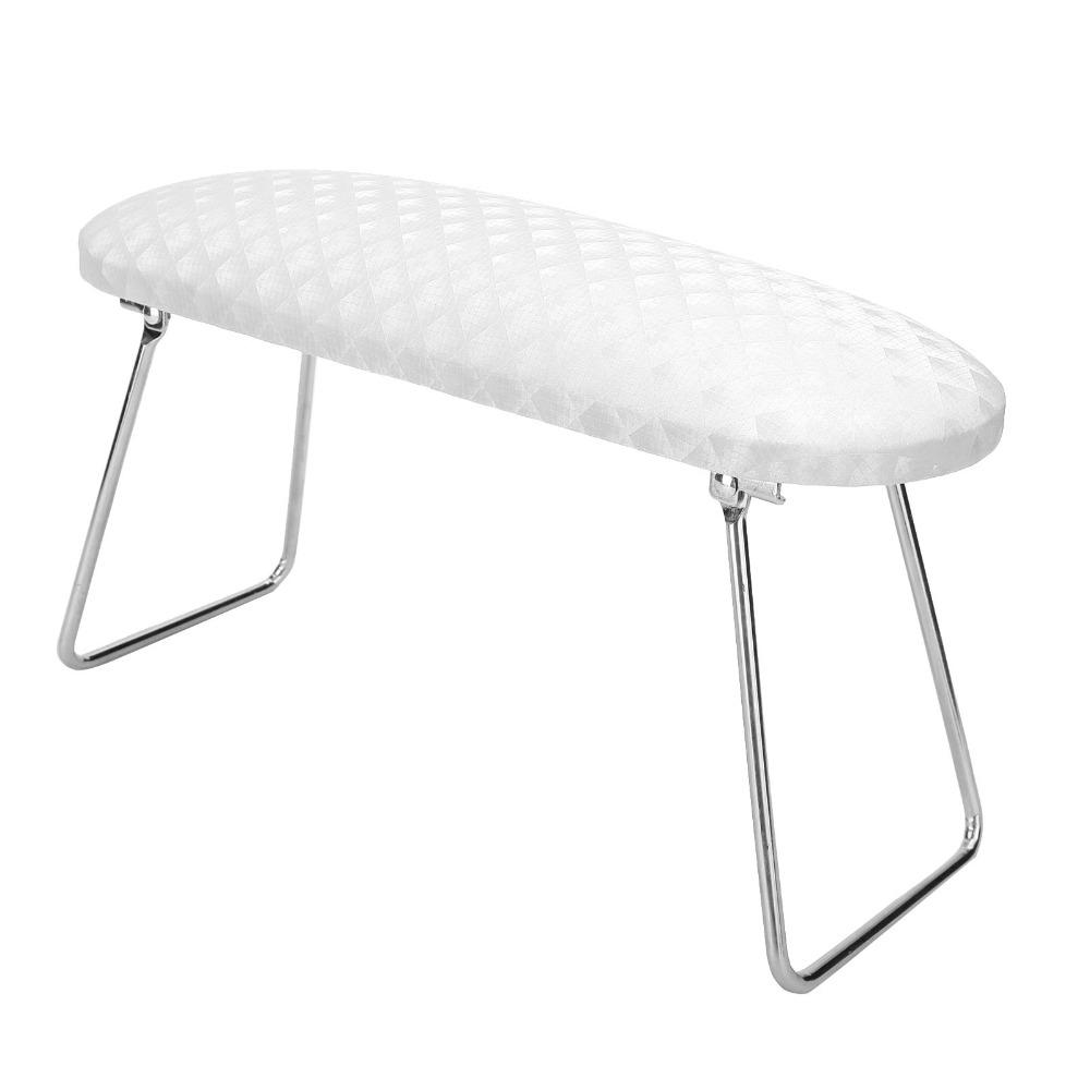 Striped Leather Nail Art Hand Pillow Foldable Stand Nail Rest Cushion Nail Arm Rest For Nail Techs