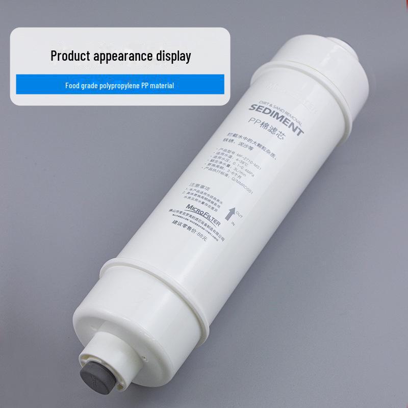Macro M6 Water Purifier: PP Cotton, Carbon, and RO Membrane Universal Quick-Connect Filter Set