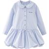 DAVE & BELLA Girls' Pleated Shirt Dress