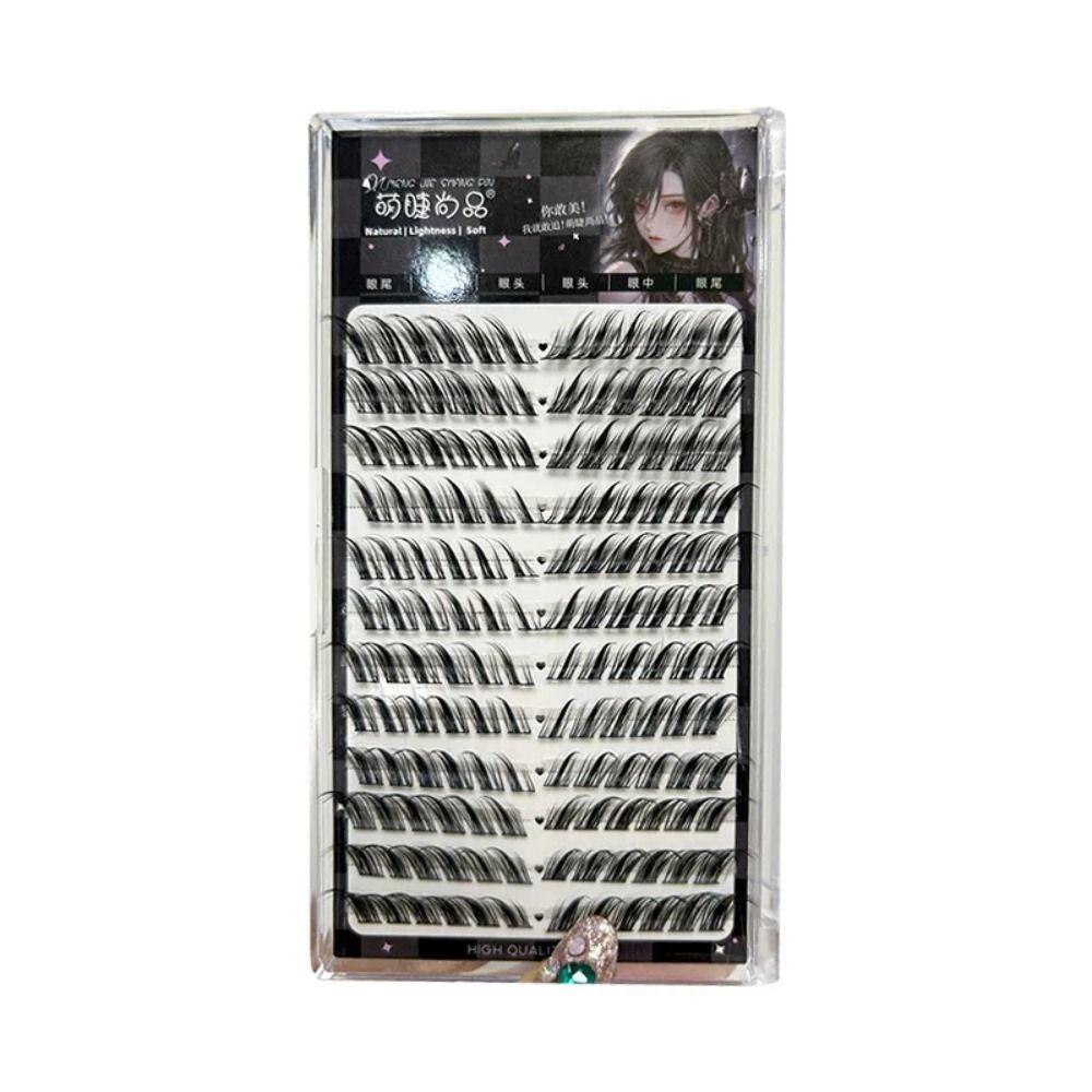Fox Eye Effect Fox False Eyelashes Single Individual False Eyelashes  Eyelashes Extension