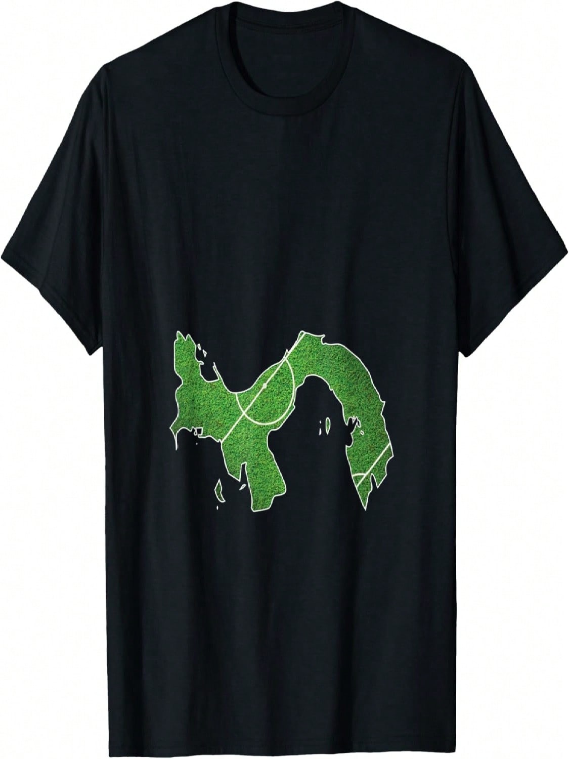 Panama Soccer Football Court T-Shirt S разноцветный