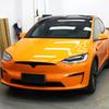 Various Size Crystal Mren Orange Film Vinyl Wrap with Air Bubble Free for Vehicle Stickers Console Cover Auto Decals Accessories