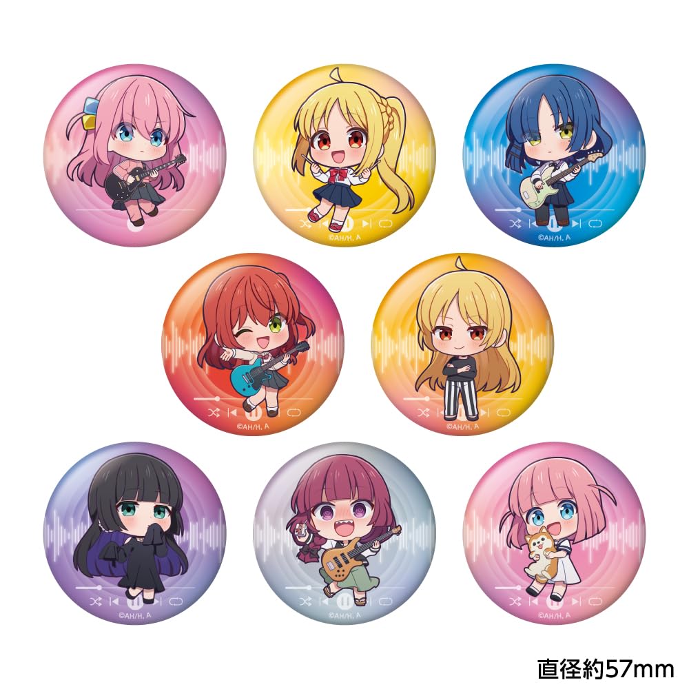 

Anime Bocchi the Rock! Trading Can Badge Vol.2 (Box)
