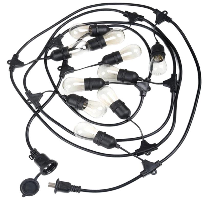 Outdoor Waterproof Solar LED G50 Bulb String Lights