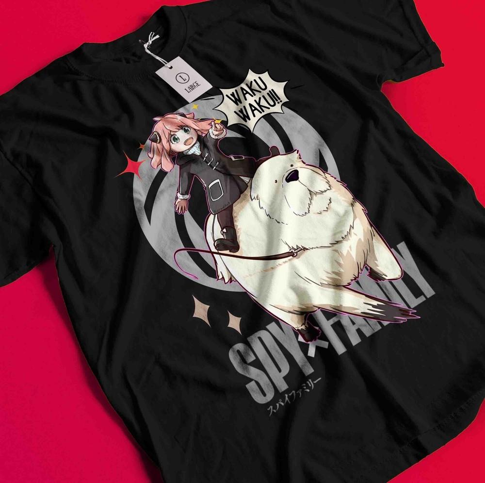 

Spy X Family T-Shirt Anya Tshirt Loid Yor Forger Shirt Bond Sylvia Tee Damian BB1200 4XL