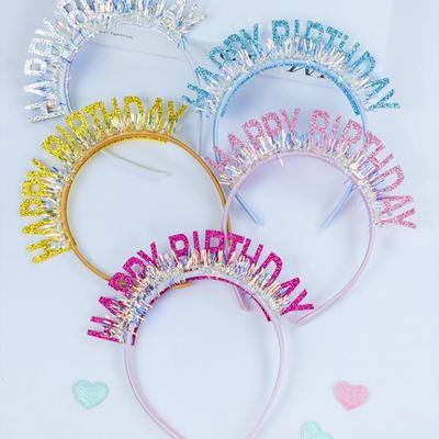 Queen Pearl Birthday Crystal Headpiece & Cake Decoration Hair Clip