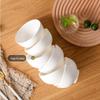 White Porcelain Anti-Scalding Rice Bowl