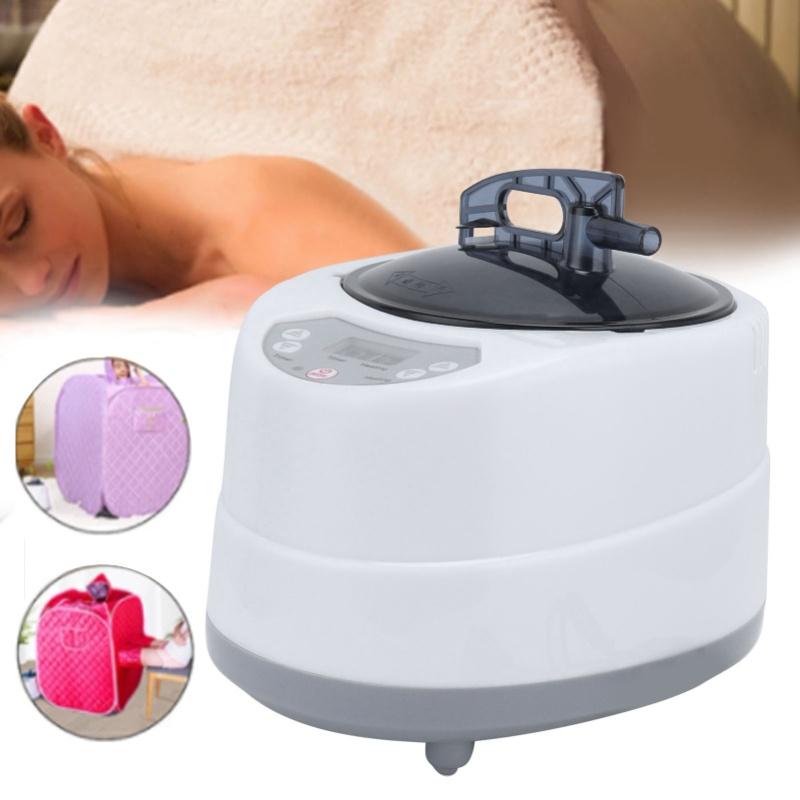 1000W Household Sauna Steamer Pot 2.0L Portable Sweat Spa Steam Pot For Body DetoxUK Plug AC 220-240V