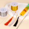 Gold Silver Embroidery Thread Durable Overlocking Sewing Machine Threads Cross Stitch Strong Thread Handmade Sewing Materia
