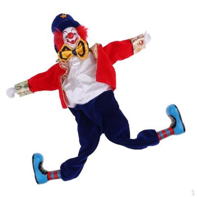 Funny Smile klaun postava panenka hračka Halloween ozdoby dárek k narozeninám 41 cm #2