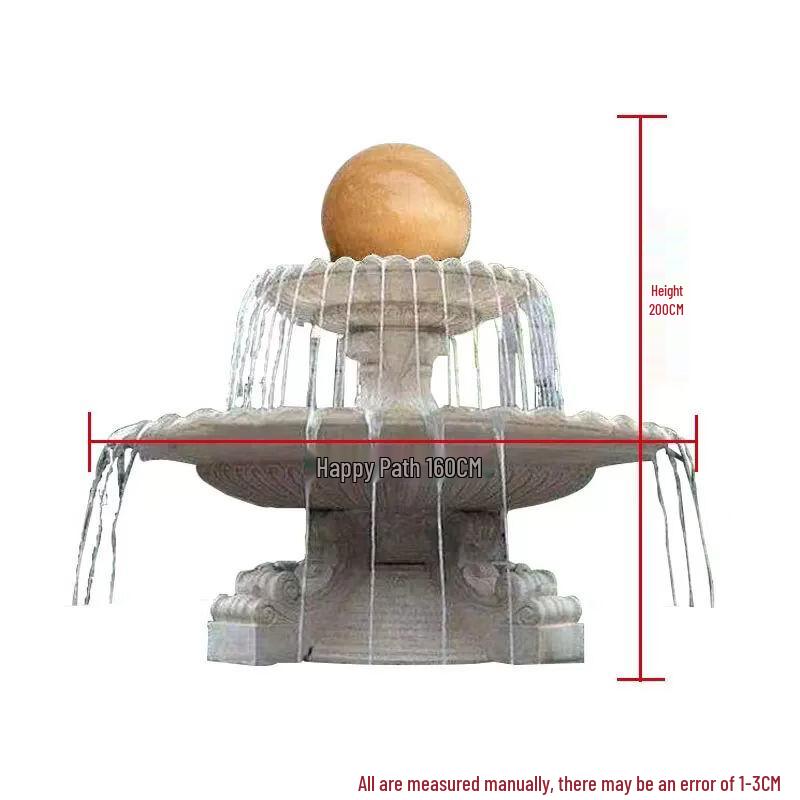European Style Outdoor Garden Fountain