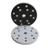 1*6 Zoll 15 Löcher Schwamm Interface Pad Haken Schleife Schleifen Disc Sander Backing Pad