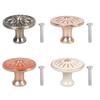 Single Hole Round Knob Handle Cabinet Kitchen Door Drawer Handles Dresser Knob Pull Furniture Hardware