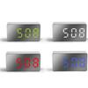 LED Mirror Alarm Clock Digital Alarm Clock Multifunctional Mini Electronic Alarm Clock for Bedroom Living Room Office