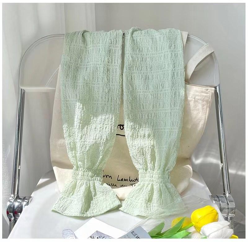 UV-Schutz Seersucker Eisseide Sonnenschutzärmel