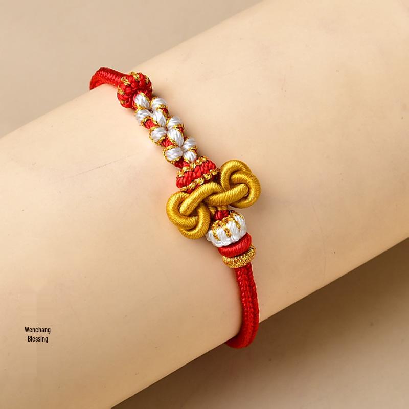 Браслет Удачи на Экзамен Узел Вэньчан Горы Утай