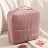Mode Bärbar Sminkväska Multifunktionell Stor Kapacitet Kosmetikorganisatör Flera Fack Tvättväska Resa