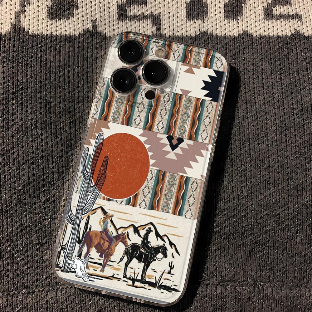 

Sunset Desert Camel Phone Case For iPhone 16 16E 15 14 13 Pro max Case For iPhone 11 12 XS XR 7 8 Plus Cover Funda Bumber Coque For iphone XR