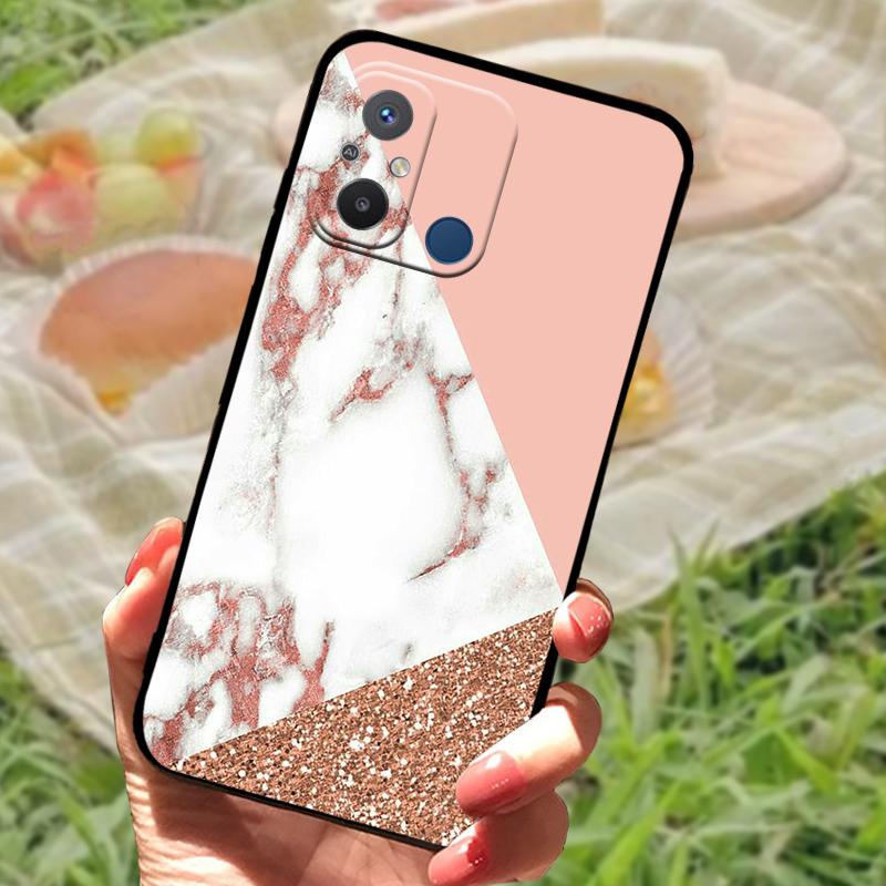 For Xiaomi Redmi 12C Case 12 C TPU Silicone Shockproof Cartoon Phone Covers For Redmi 12 4G 5G Soft Protective Fundas Bumper