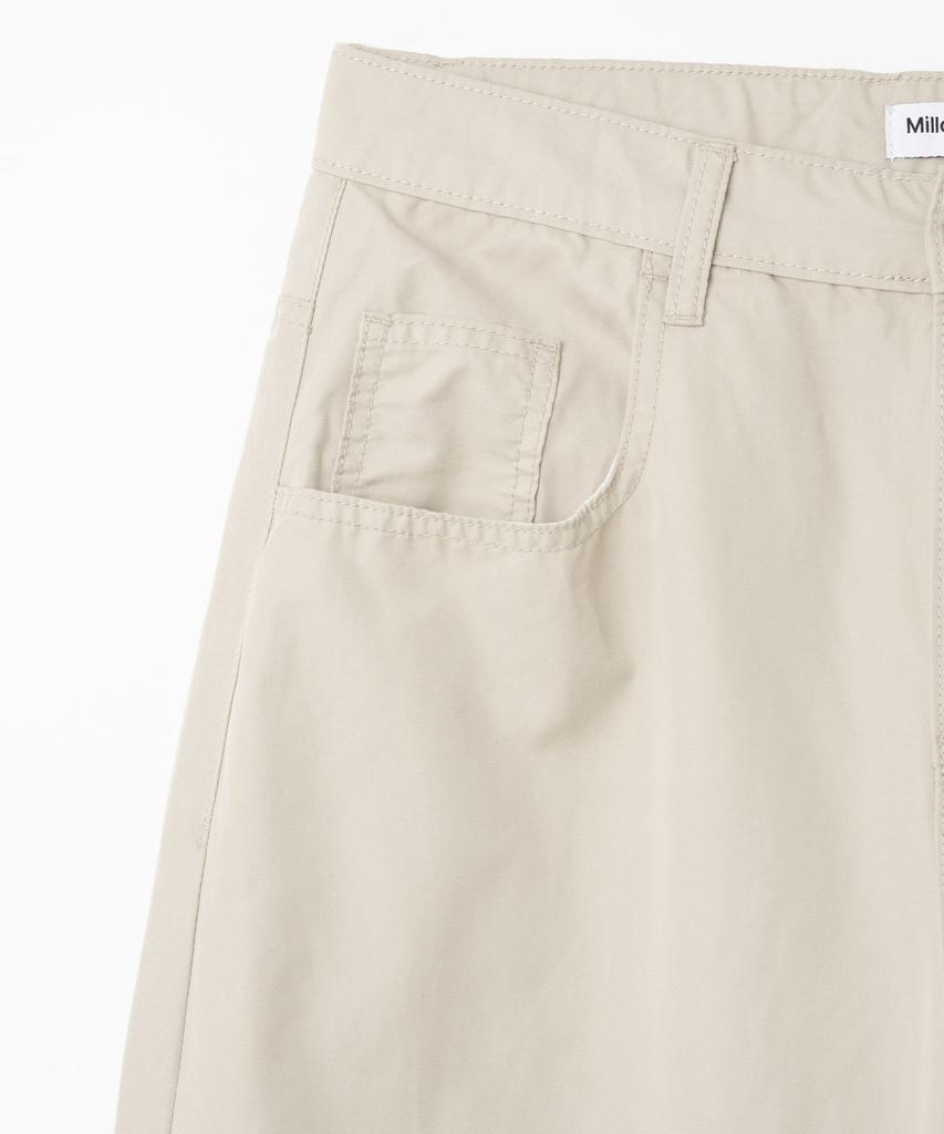 MILLO ARCHIVE Reflect Curved Chino Pants [Beige]