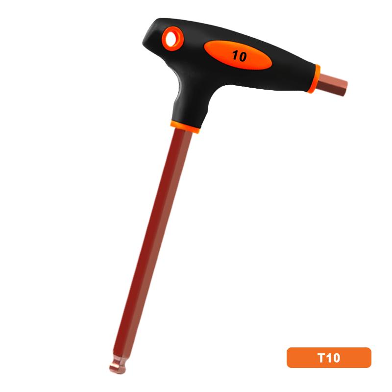 Т-образная шестигранная отвертка T25/2.5/3/4/5/6/8/10 мм хром-ванадиевая сталь — фото 15