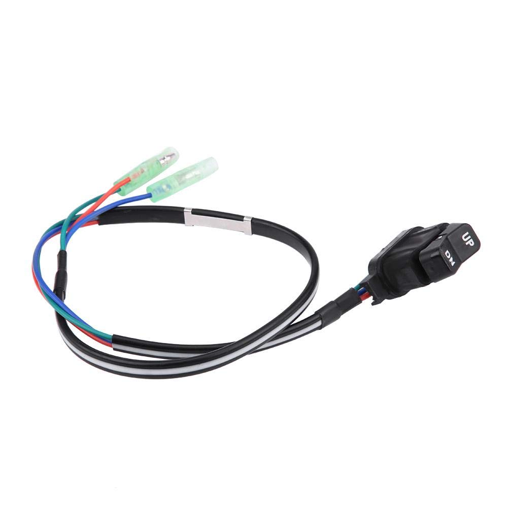 Power Trim Switch Assembly Kit, Outboard Remote Control Box Replacement, Automotive Marine Switch Kit for Car Interior Accessories