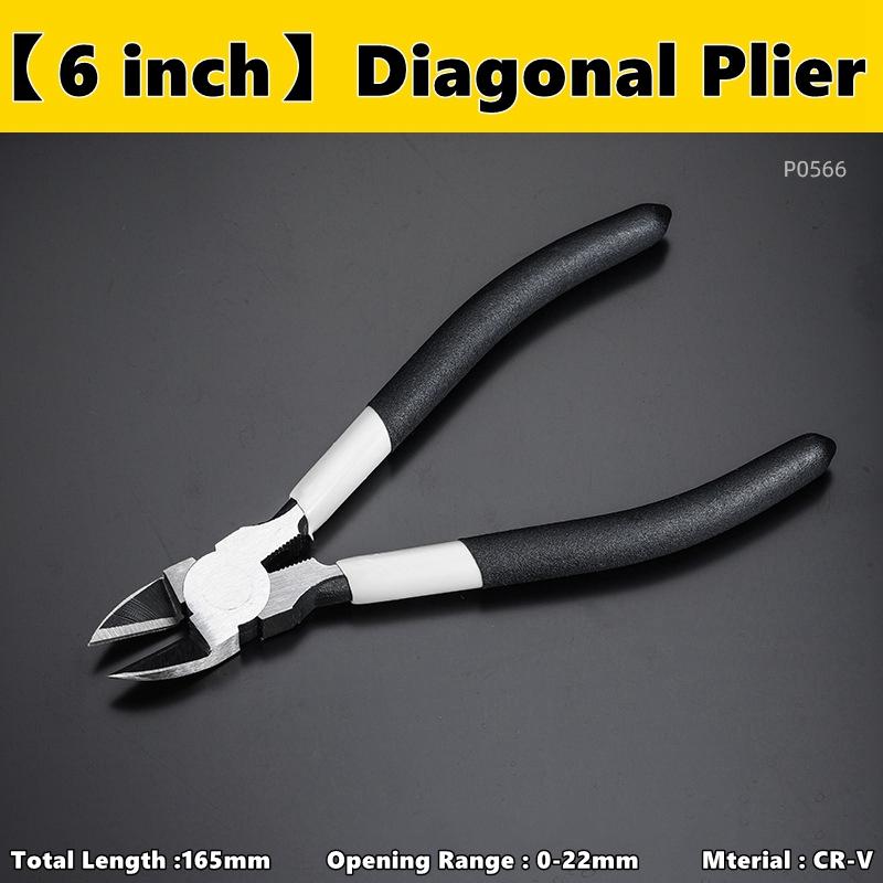 4inch 5inch 6inch Diagonal Pliers Universal Wire Cutter Mini Multifunctional Electric Hardware Hand Tool Electrician Wire Cutter