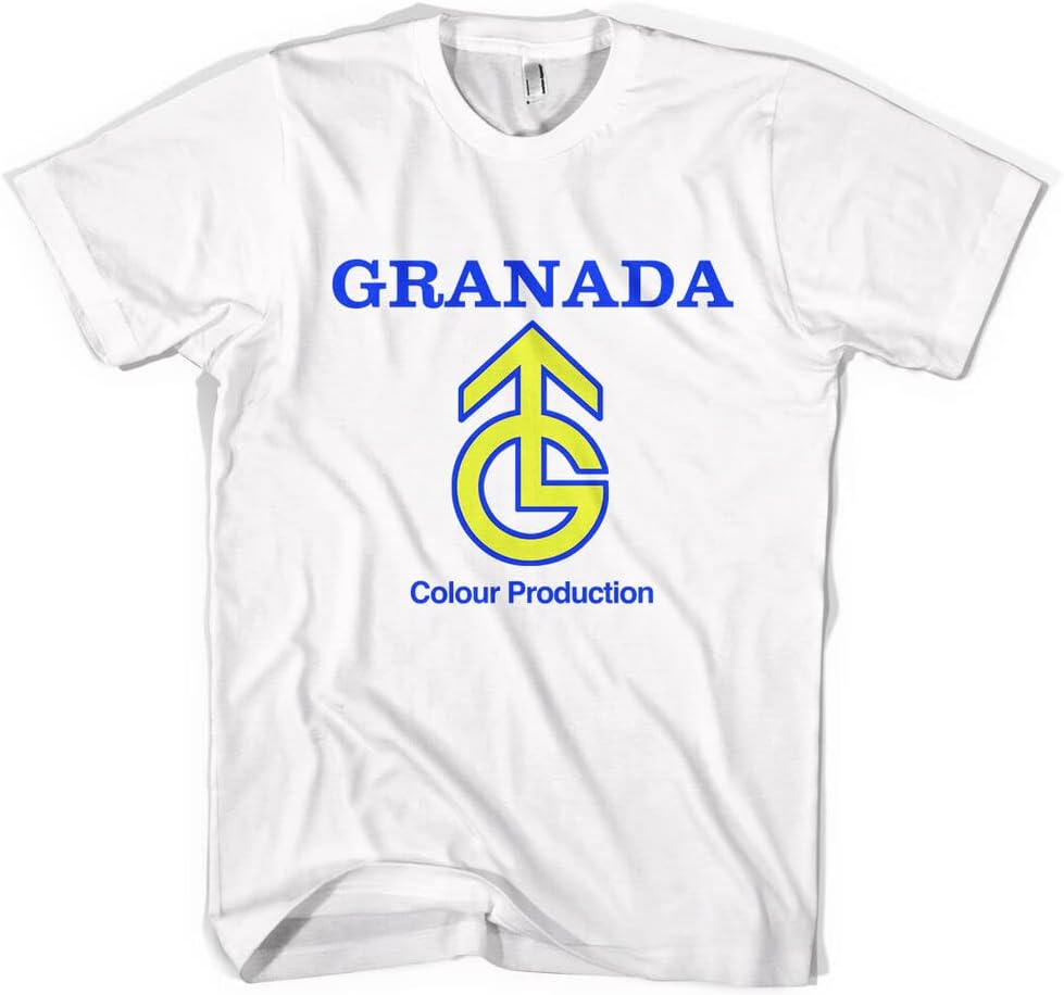 New Retro Granada Studios TV Unisex T-Shirt Colours S белый
