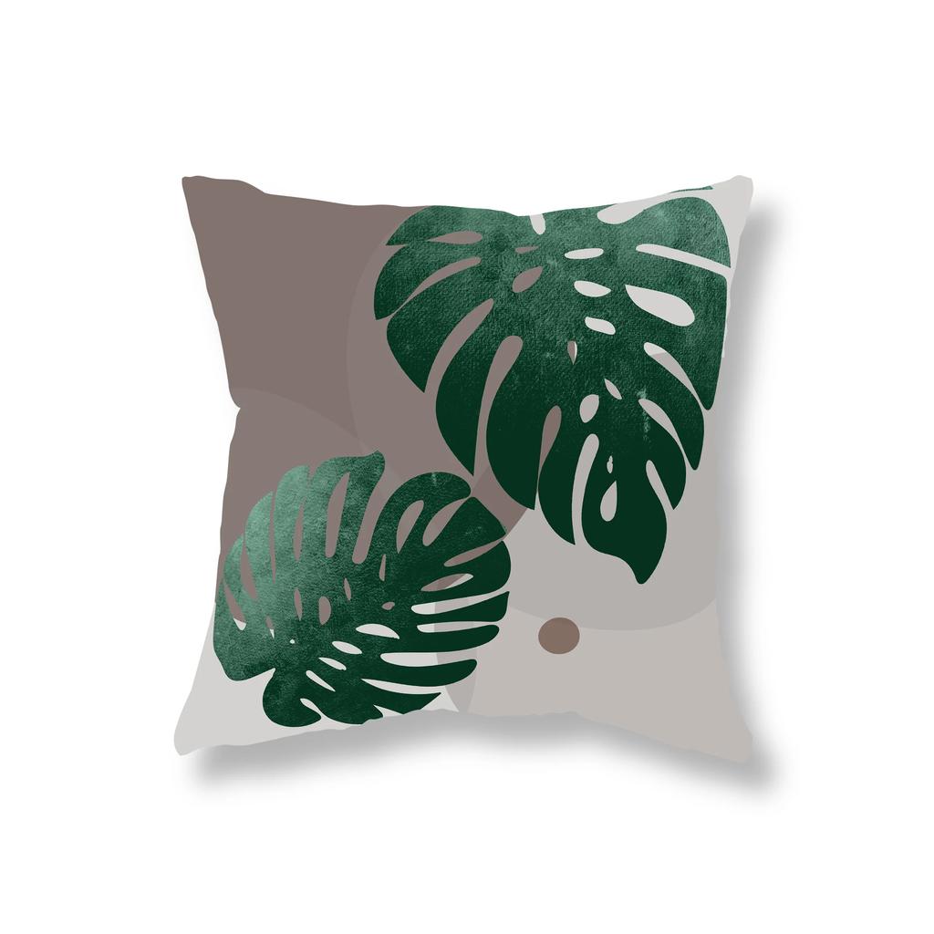 Pumpkin Cat Throw Pillow Cover Bohemian Abstract Simple Geometric Set Sofa Decor Room Office Game Chair Cushion  Home