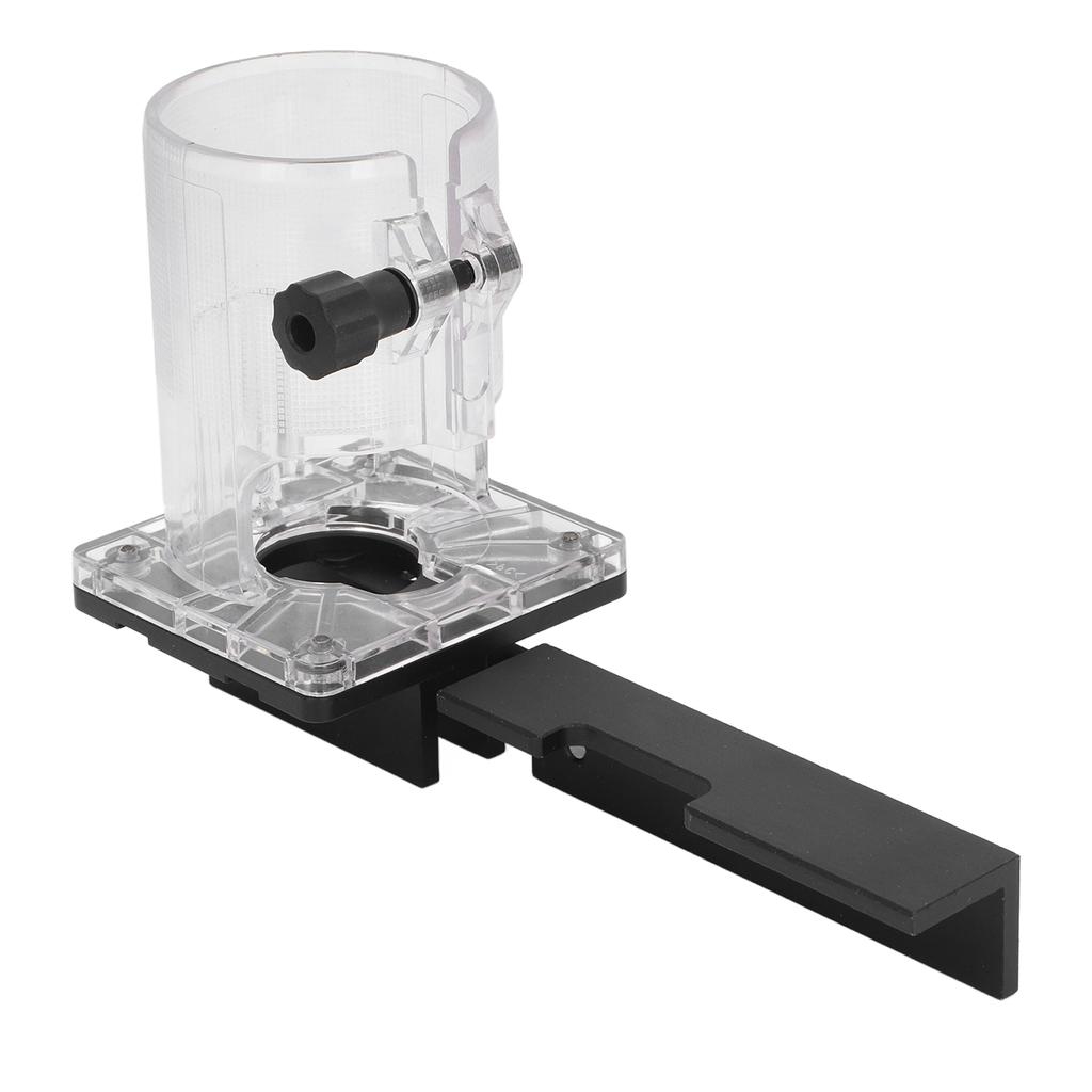 Invisible Fastener Slotting Bracket Aluminum Alloy Wood Trimmer Router Slotting Locator for 65mm