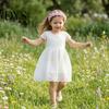 Children Stage Performance Headband Daisy/Sunflower Wreath for Women Girls, Adjustable Floral Crown Cute Macaron Color Flower Beach Vacation