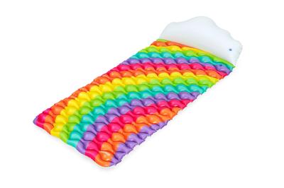 Bestway 161 Cm X 76 Cm Rainbow Dreams Floating Mat, Float, 44107