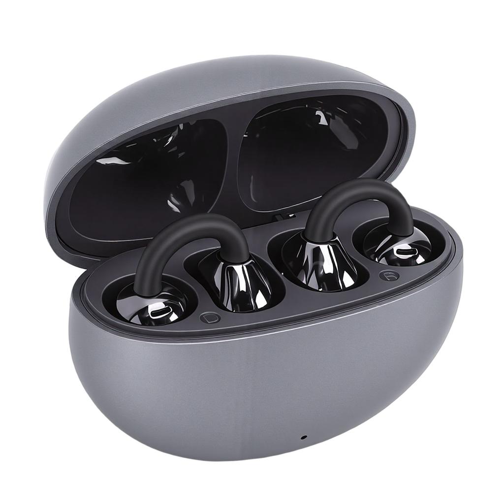 Jewelry Inspired Clip On Earbuds Wireless Bluetooth Earring Clip On Headphone for Workouts Running Sports