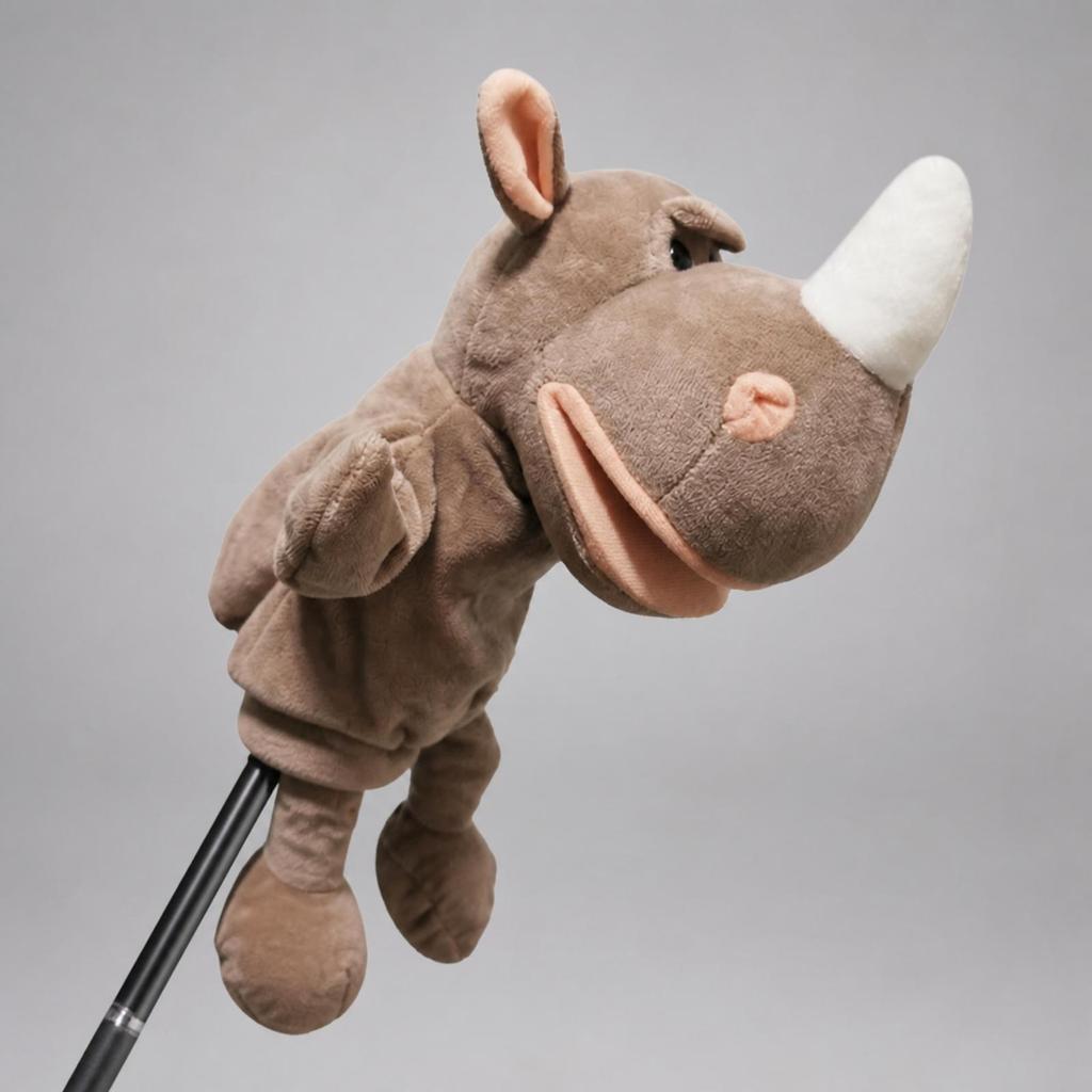 Club Head Protector Safeguarding Soft Animal Golf Cover Funny