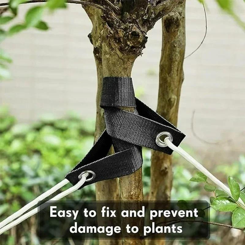 20-1 Stück Gartenpflanzen-Befestigungsband Setzlingsstütze Fixierband Nylon Winddicht Baum-Befestigungsband Wiederverwendbar Gartenhof-Zubehör