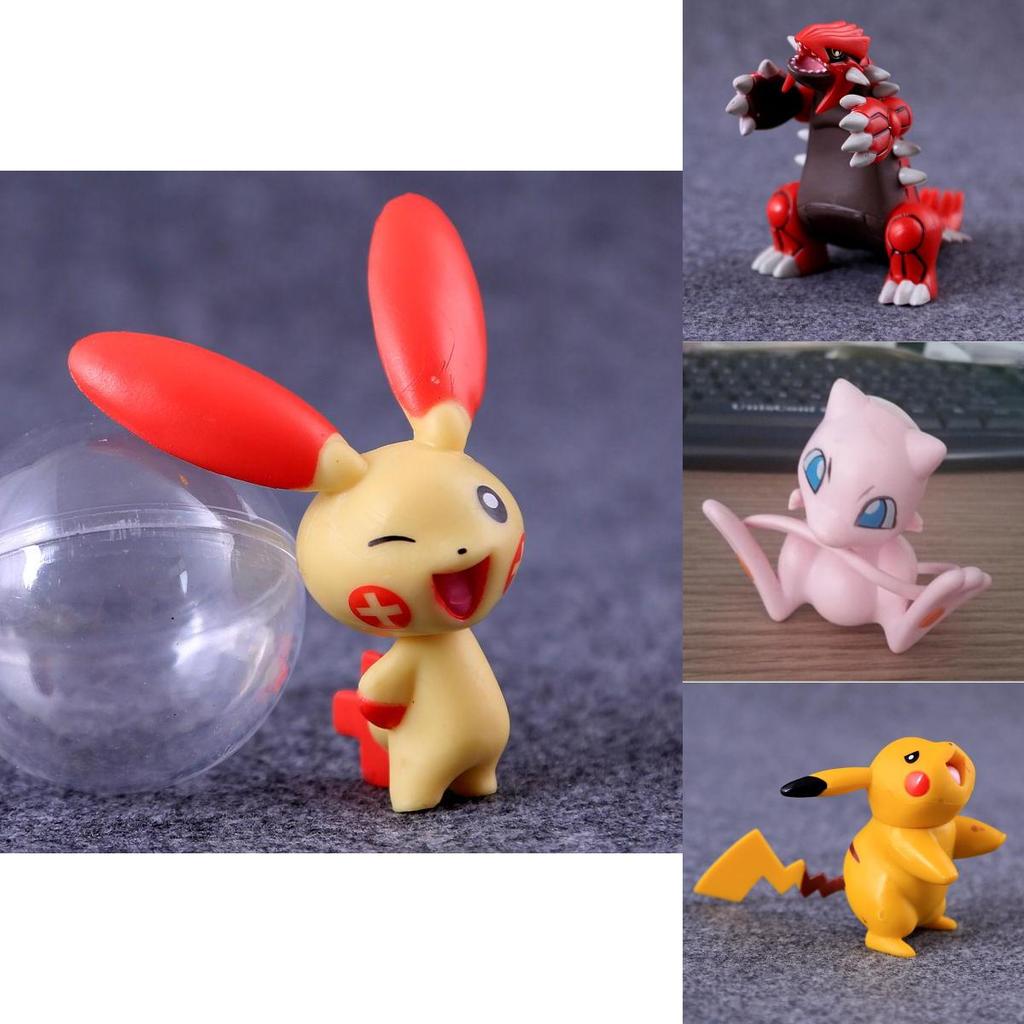 Akčné figúrky Pokémon PVC Zberateľské predmety Detailné 5-8 cm S populárnymi postavami