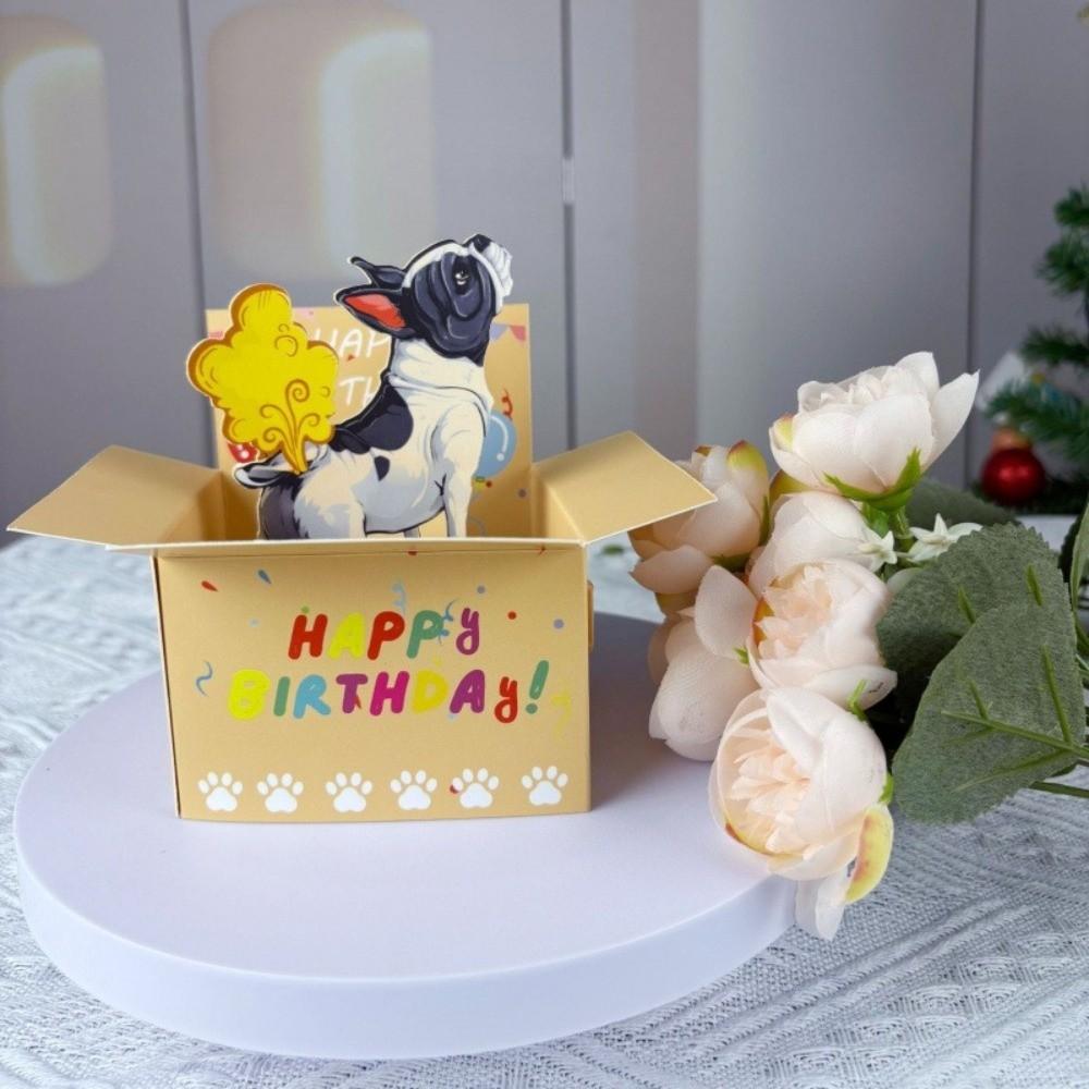 Funny 3D Birthday Greeting Card Happy Birthday Card  For Travel Family Gatherings Friends