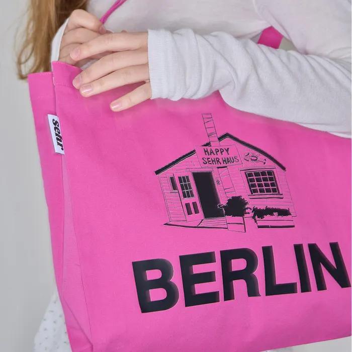 Light Twill Middle Bag (Berlin-Pink)