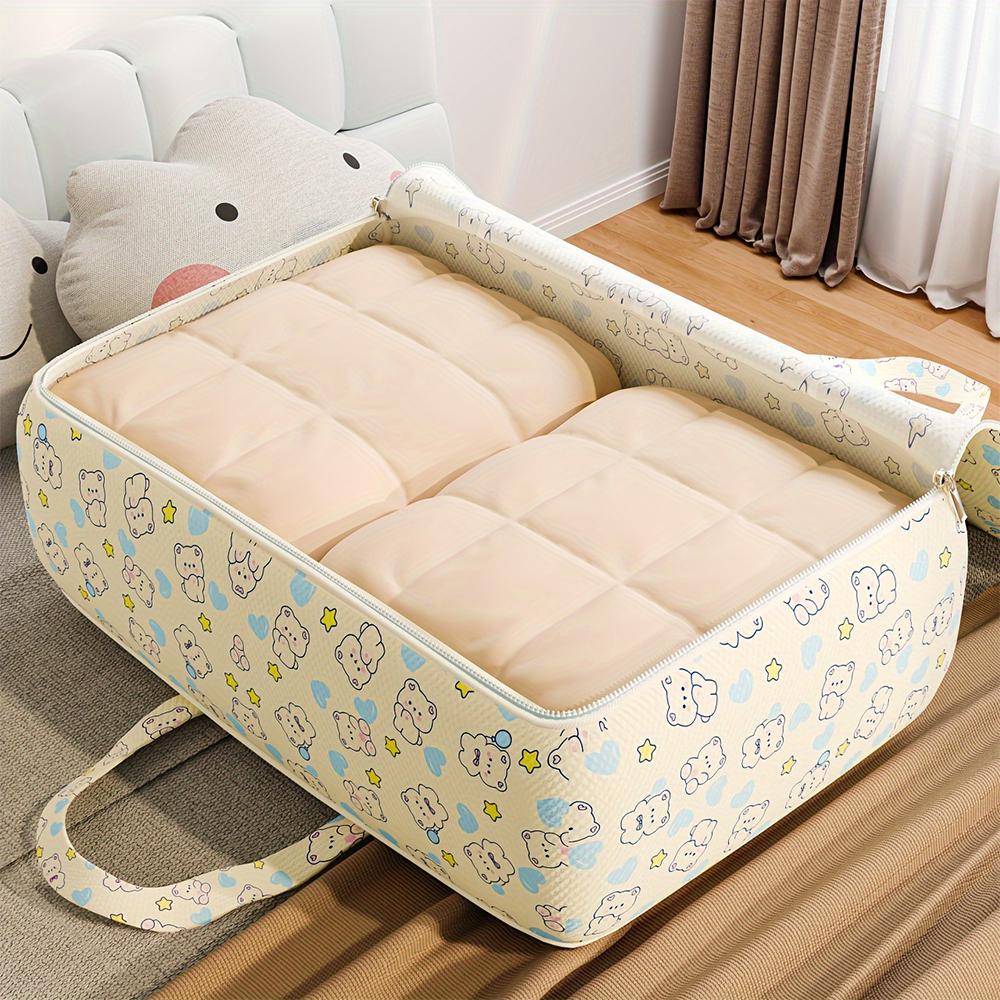 New Cartoon Quilt Storage Bag, Clothes Doll Organizer Storagebag, Large Capacity Moving Bag, Multi-functional Waterproof Storage