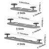 Space Aluminum Upside Down Wine Glass Holder Punch-free Inverted Goblets Rack Wine Glass Rack  Bar