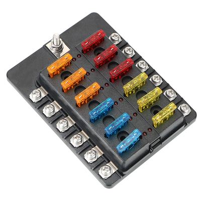 Per Portafusibili per Auto, Camion, Barca, Marino, M5 con Indicatore LED 32V 100A